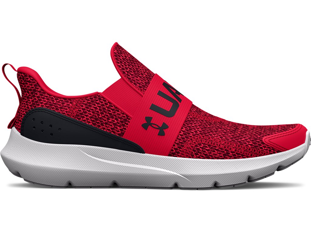 Under Armour Boys Pre-School UA Surge 3 Slip Running Shoes - Lightweight Breathable Design