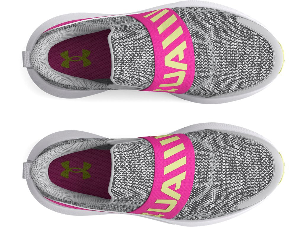 Under Armour Girls Surge 3 Slip Running Shoes - Enhanced Cushioning