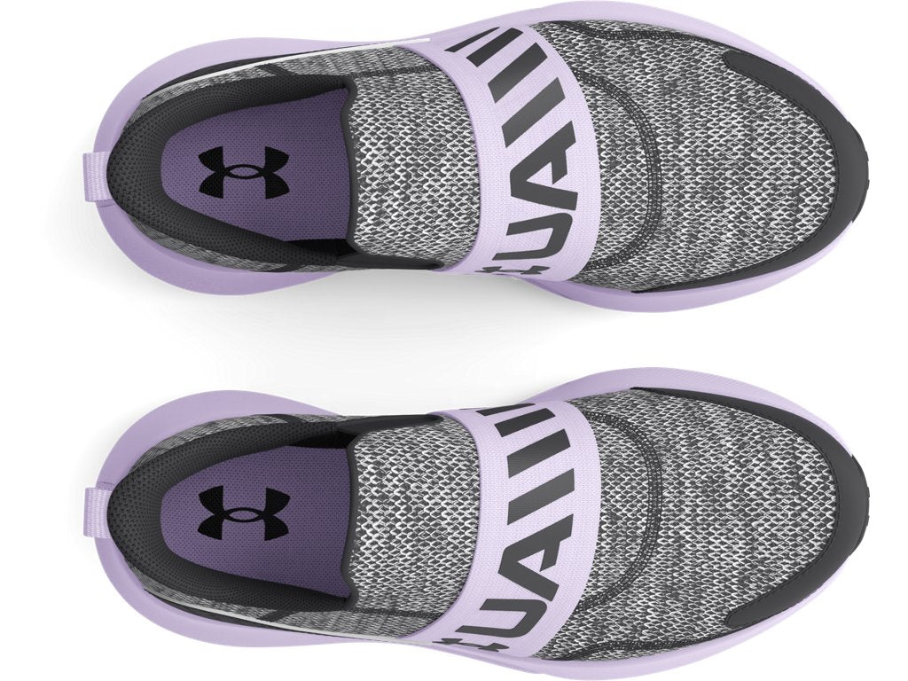 Under Armour Girls Surge 3 Slip Running Shoes - Enhanced Cushioning
