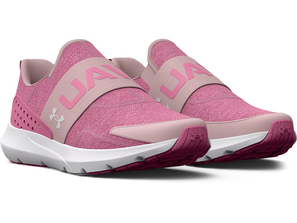 Under Armour Girls Surge 3 Slip Running Shoes - Enhanced Cushioning