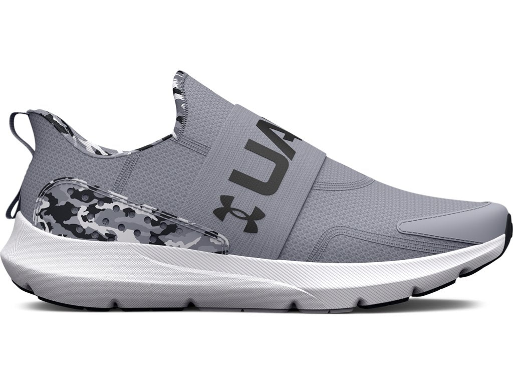 Under Armour Boys Grade School Surge 3 Slip Printed Running Shoes - Durable and Comfortable Footwear