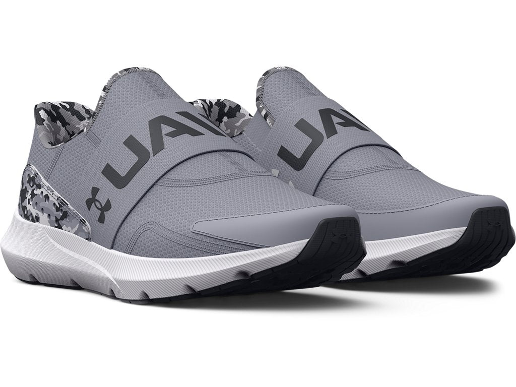 Under Armour Boys Grade School Surge 3 Slip Printed Running Shoes - Durable and Comfortable Footwear