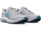Under Armour Girls Grade School Assert 10 Paint Splatter Running Shoes - Lightweight and Breathable