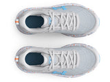 Under Armour Girls Grade School Assert 10 Paint Splatter Running Shoes - Lightweight and Breathable