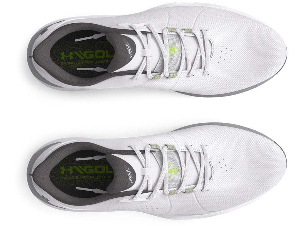 Under Armour Men's UA Drive Pro Golf Shoes - Biomechanically Engineered with Swing Support System