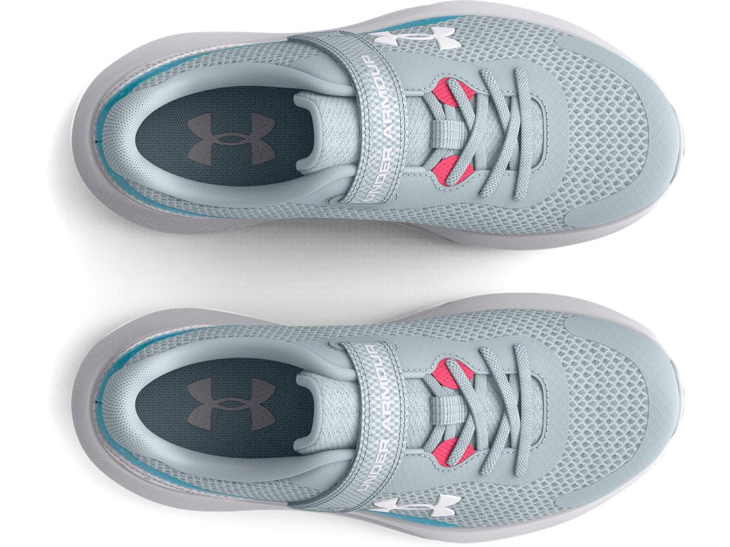 Under Armour Girls Pre-School UA Surge 3 AC Printed Running Shoes - Lightweight and Breathable
