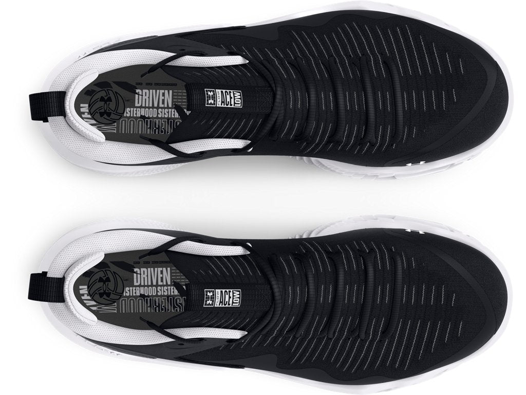 Under Armour Women's UA Ace Low Volleyball Shoes - Breathable IntelliKnit Upper