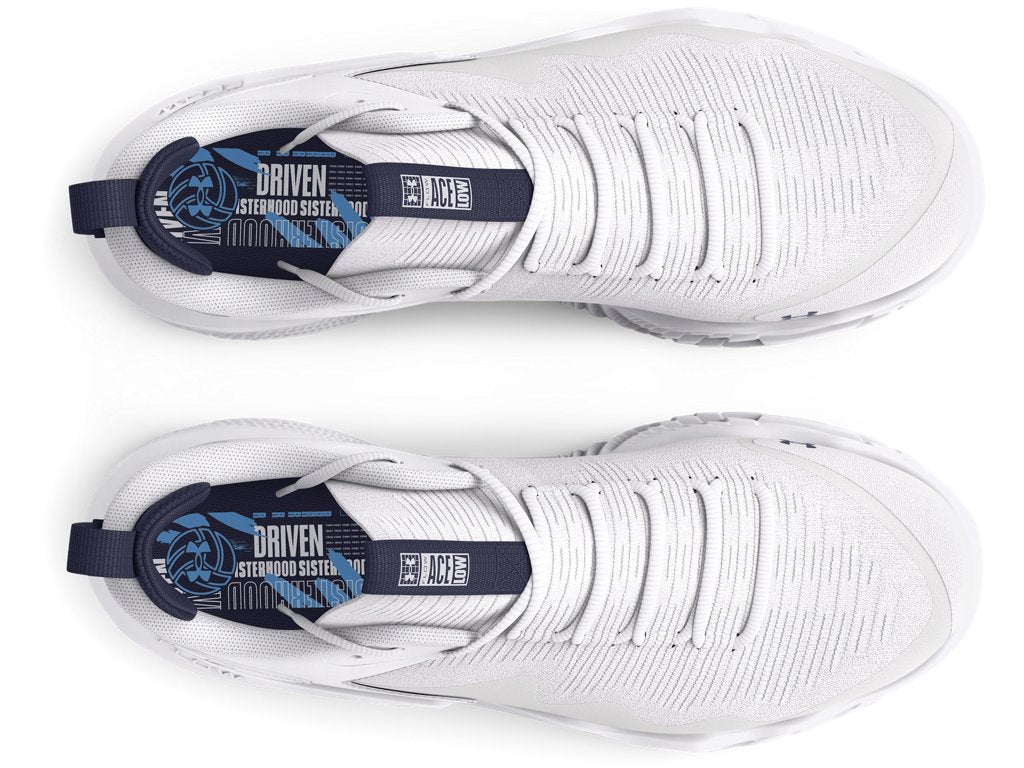 Under Armour Women's UA Ace Low Volleyball Shoes - Breathable IntelliKnit Upper