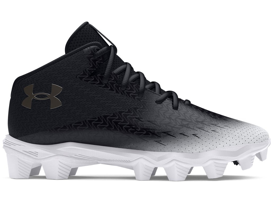 Under Armour Men's Spotlight Franchise 4 RM Wide Football Cleats - Aggressive Traction