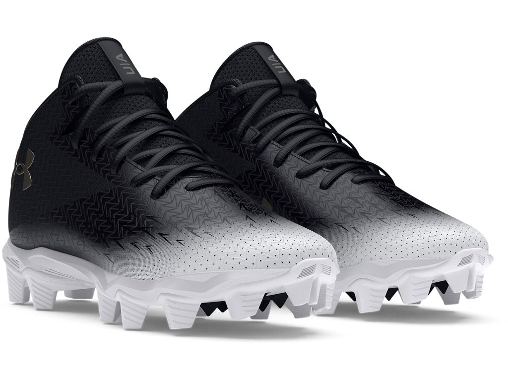 Under Armour Men's Spotlight Franchise 4 RM Wide Football Cleats - Aggressive Traction