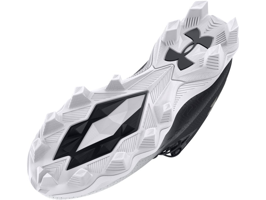 Under Armour Men's Spotlight Franchise 4 RM Wide Football Cleats - Aggressive Traction