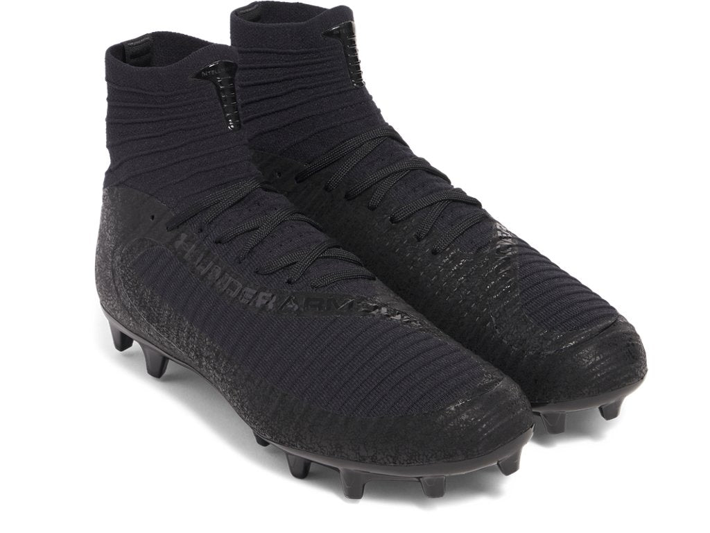 Under Armour Mens Highlight 2 MC Knit Football Cleats - High-Rebound SuperFoam Insole