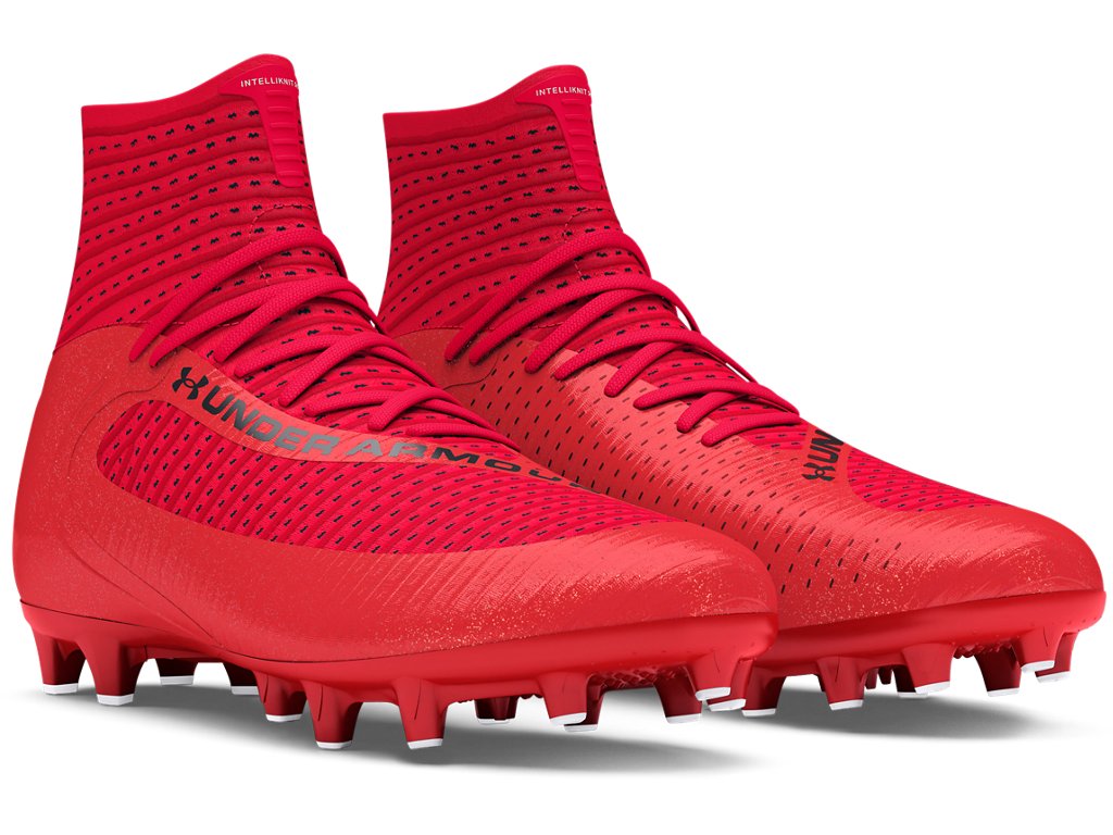 Under Armour Mens Highlight 2 MC Knit Football Cleats - High-Rebound SuperFoam Insole