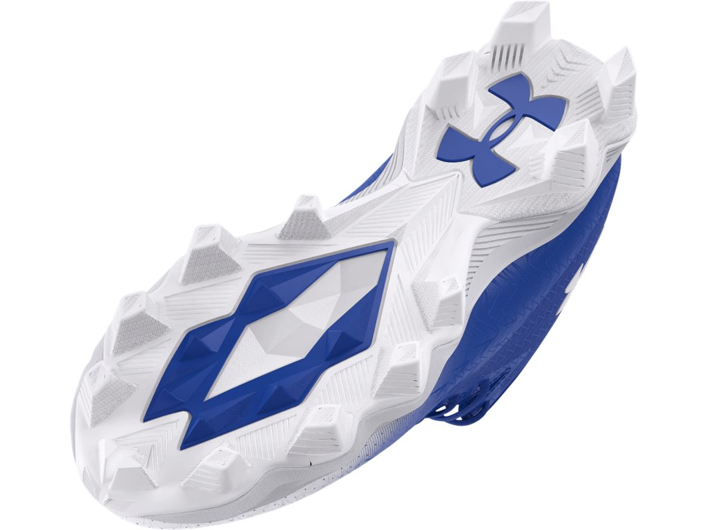 Under Armour Boys Spotlight Franchise 4 RM Jr. Football Cleats - Aggressive Traction