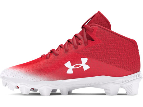Under Armour Boys Spotlight Franchise 4 RM Jr. Football Cleats - Aggressive Traction