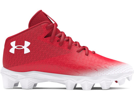 Under Armour Boys Spotlight Franchise 4 RM Jr. Football Cleats - Aggressive Traction