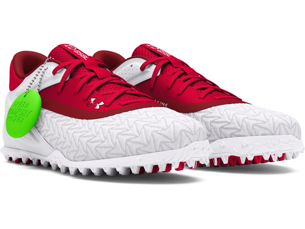 Under Armour Mens UA Yard Turf 3.0 Baseball Shoes - UA HOVR Cushioning