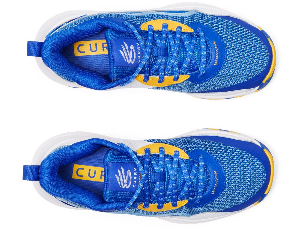 Under Armour Grade School Curry 3Z 24 Basketball Shoes - Durable Rubber Outsole