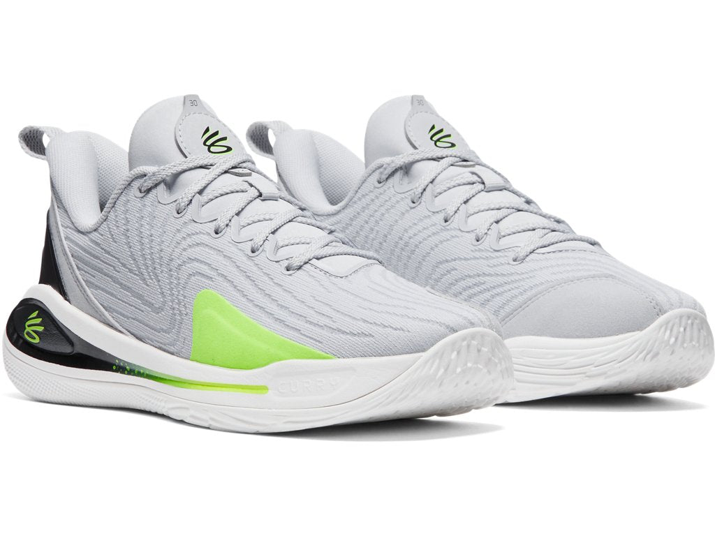Under Armour Grade School Curry 12 'Gravity' Basketball Shoes - Durable Overlays and Traction Control