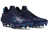 Under Armour Men's UA Blur 2 MC Suede Football Cleats - High-Speed Traction