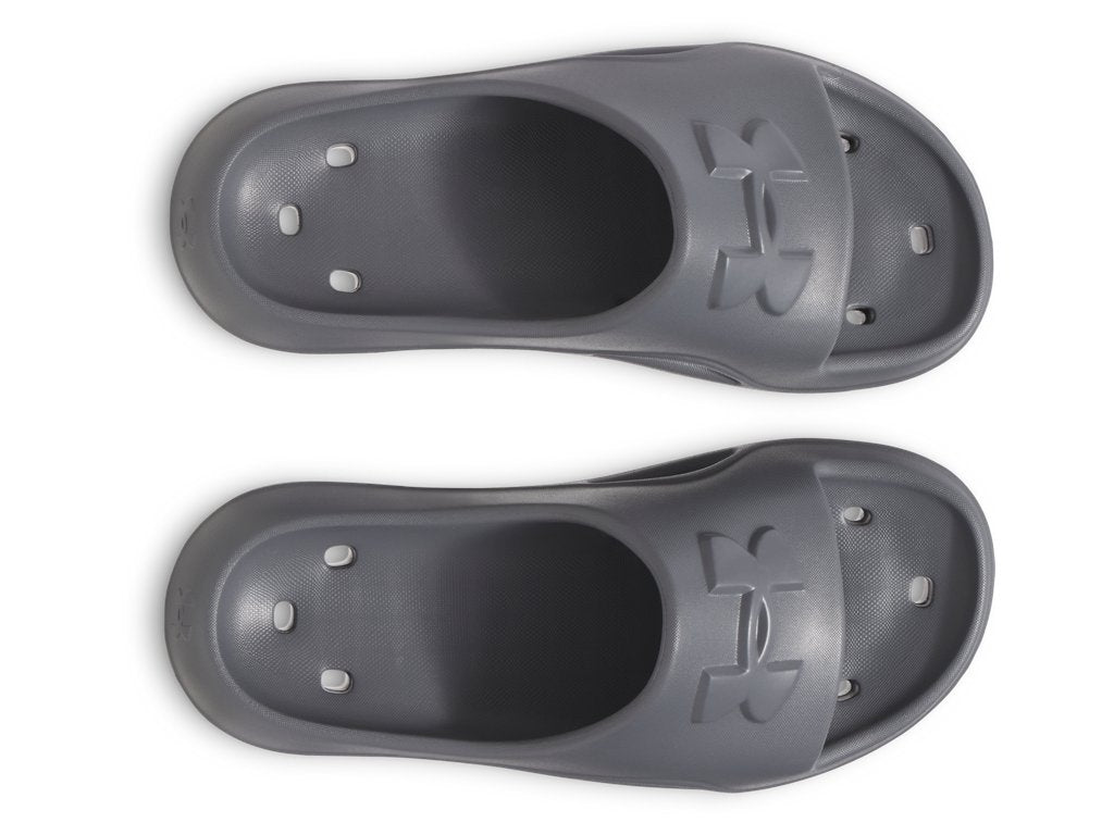Under Armour Womens UA Locker V Slides Footwear - Quick Drying with Additional Drainage Ports