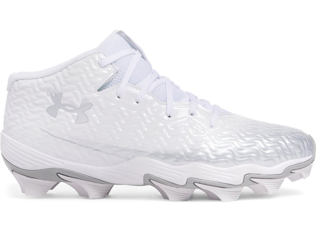 Under Armour Mens Spotlight Hammer Football Cleats Footwear - Full-Length EVA Midsole
