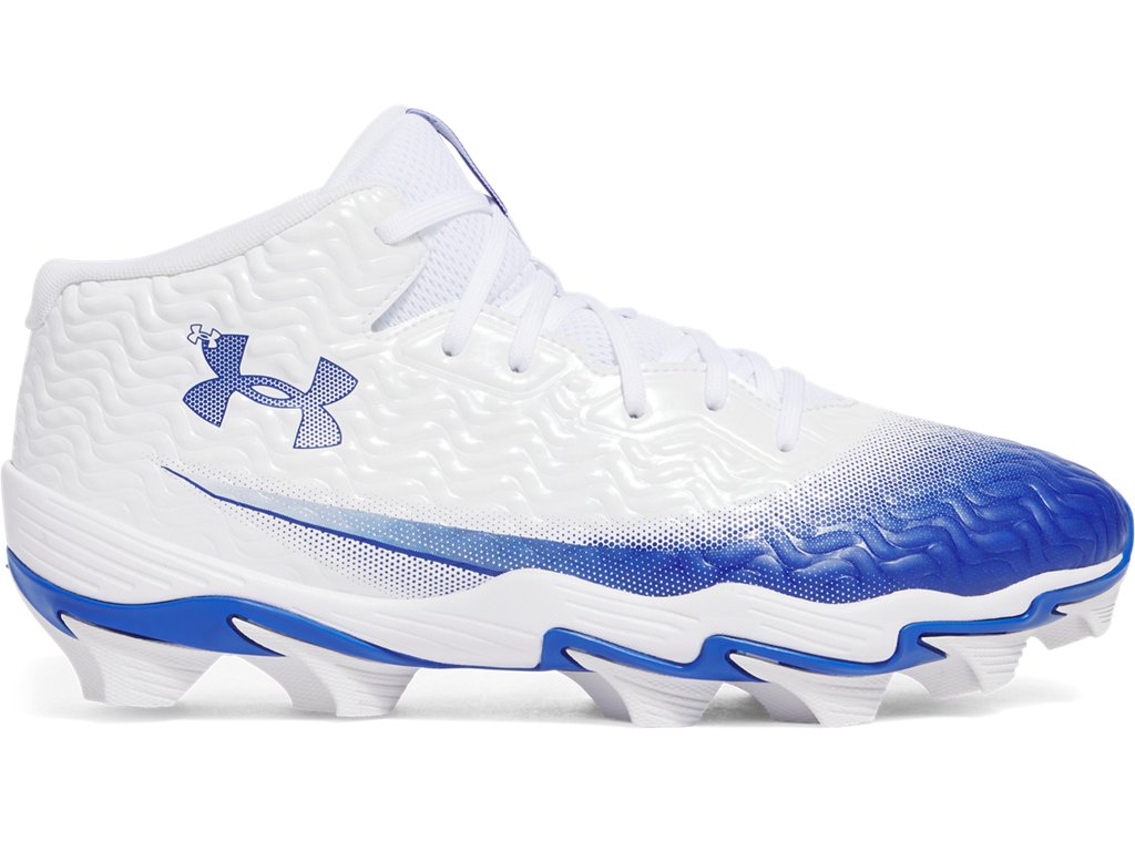 Under Armour Mens Spotlight Hammer Football Cleats Footwear - Full-Length EVA Midsole