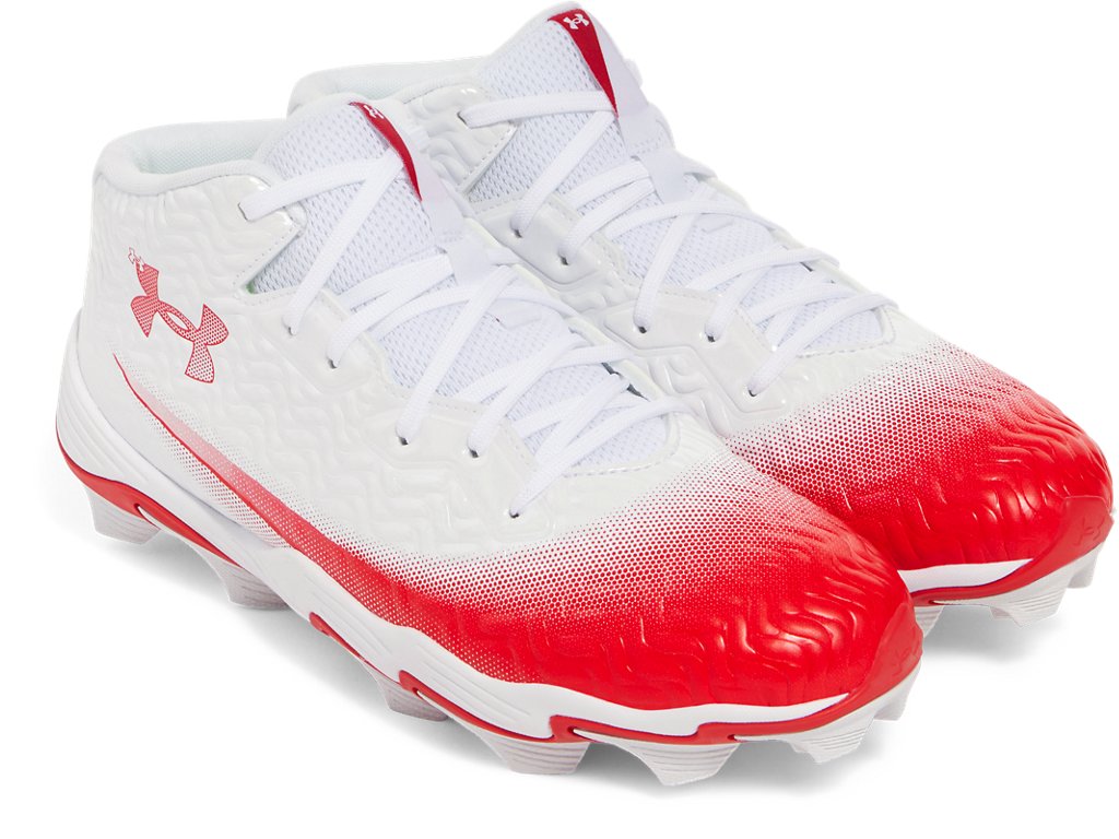 Under Armour Mens Spotlight Hammer Football Cleats Footwear - Full-Length EVA Midsole