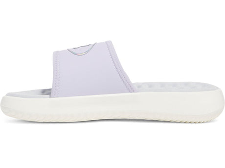 Under Armour Girls Ignite Pro 8 Slides Footwear - Adjustable Strap with Soft Foam Lining