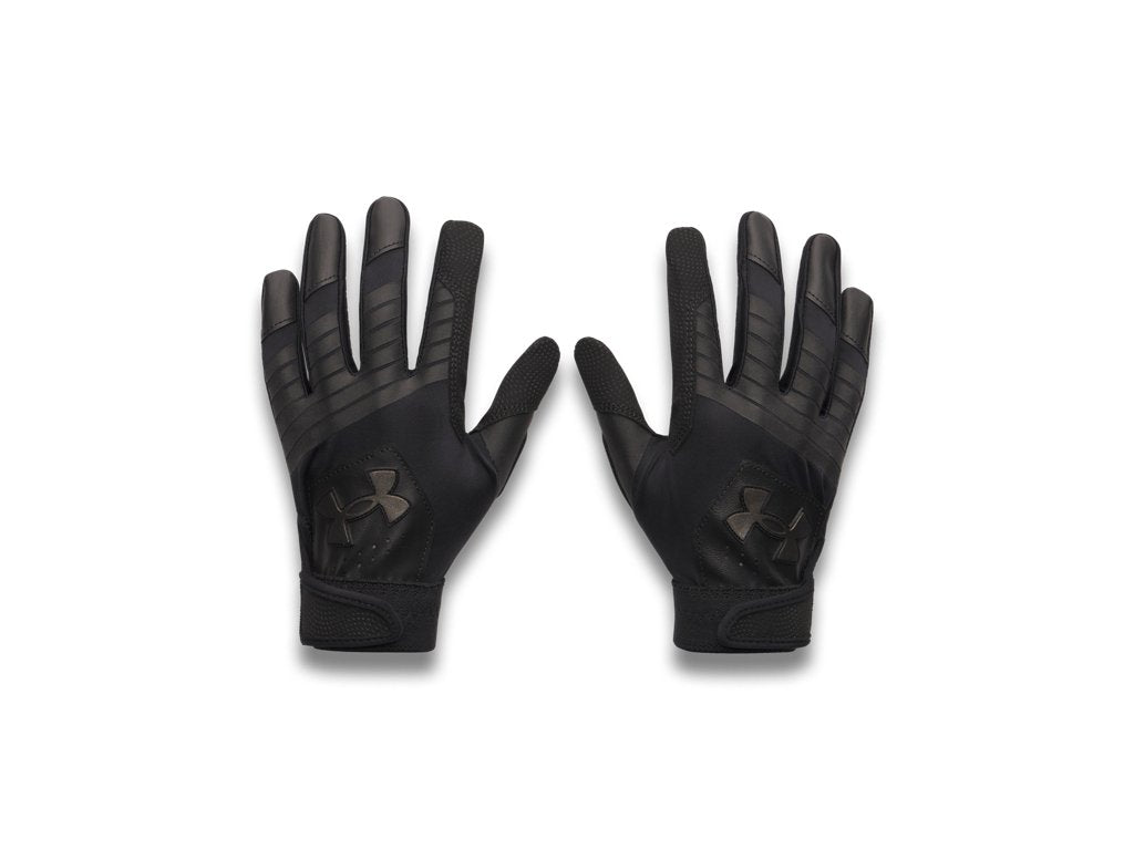 Under Armour Boys Clean Up Batting Gloves Accessories - Durable Synthetic Leather Palm