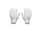 Under Armour Boys Clean Up Batting Gloves Accessories - Durable Synthetic Leather Palm