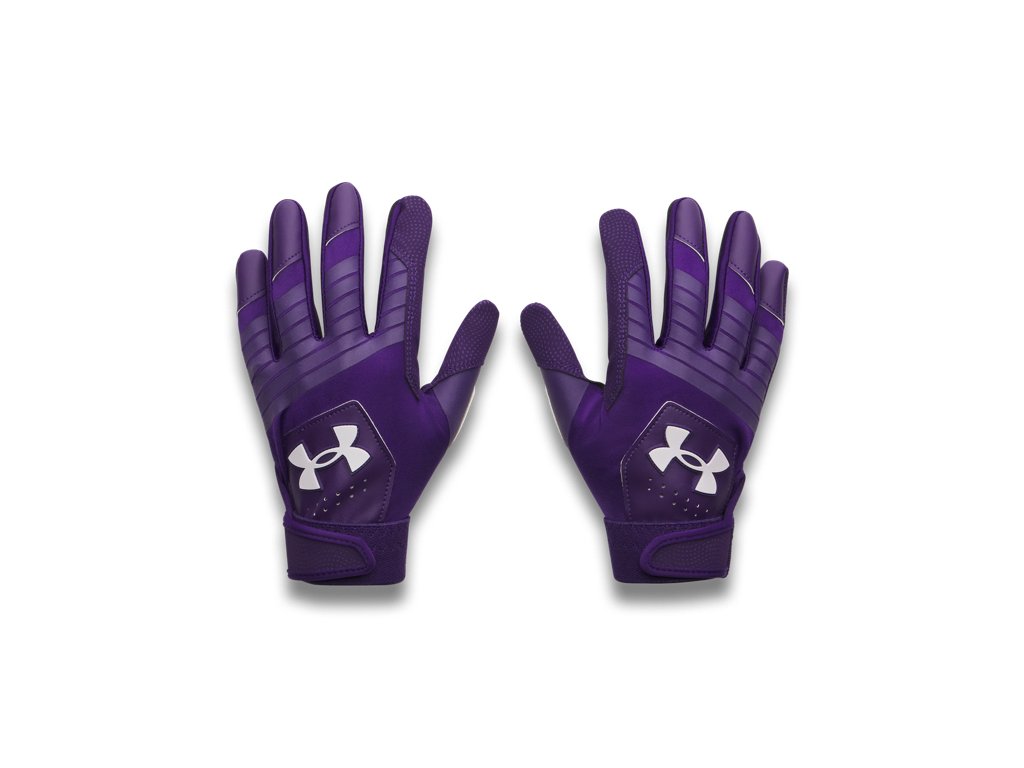 Under Armour Boys Clean Up Batting Gloves Accessories - Durable Synthetic Leather Palm