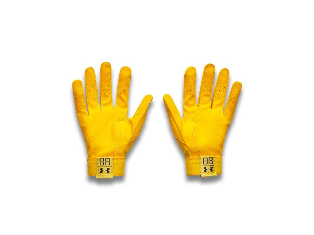 Under Armour Boys Clean Up Batting Gloves Accessories - Durable Synthetic Leather Palm
