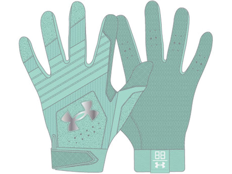 Under Armour Boys Clean Up Batting Gloves Accessories - Durable Synthetic Leather Palm