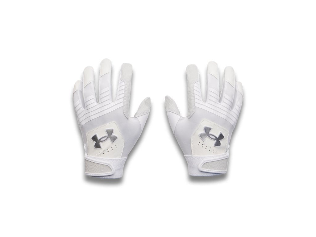 Under Armour Boys Clean Up T-Ball Batting Gloves - Synthetic Leather Grip