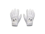 Under Armour Boys Clean Up T-Ball Batting Gloves - Synthetic Leather Grip