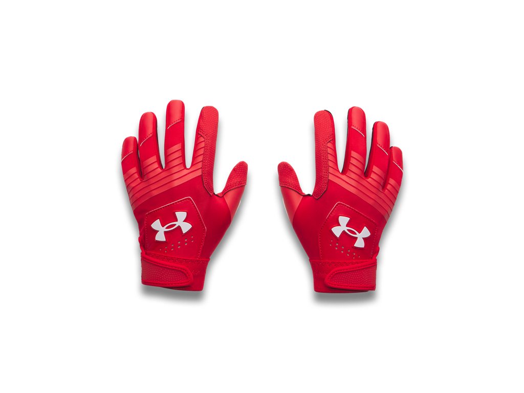 Under Armour Boys Clean Up T-Ball Batting Gloves - Synthetic Leather Grip