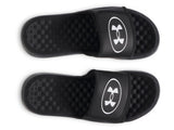 Under Armour Mens UA Ignite Pro 8 Slides Footwear - Updated Memory Foam Comfort