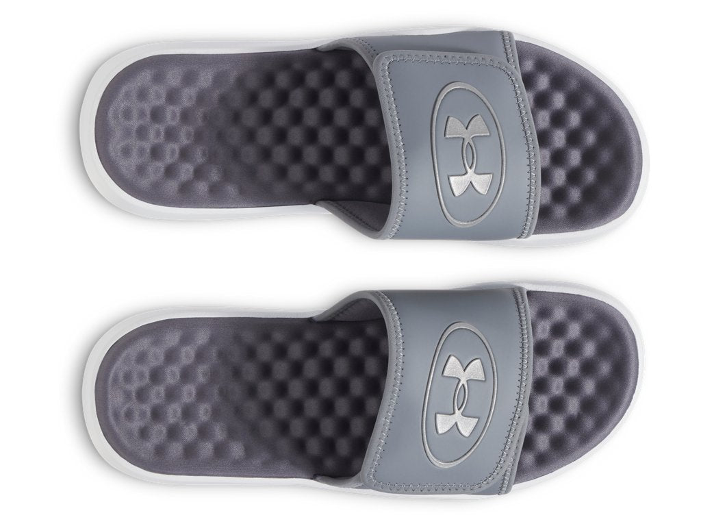 Under Armour Mens UA Ignite Pro 8 Slides Footwear - Updated Memory Foam Comfort