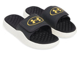 Under Armour Mens UA Ignite Pro 8 Slides Footwear - Updated Memory Foam Comfort