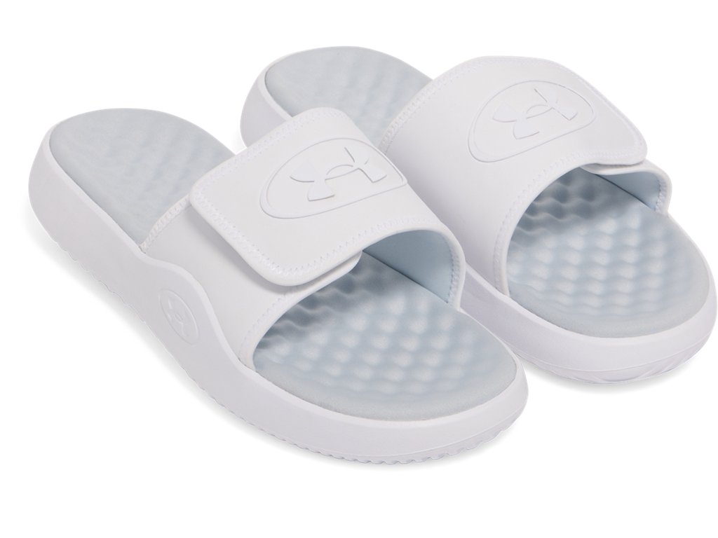 Under Armour Mens UA Ignite Pro 8 Slides Footwear - Updated Memory Foam Comfort