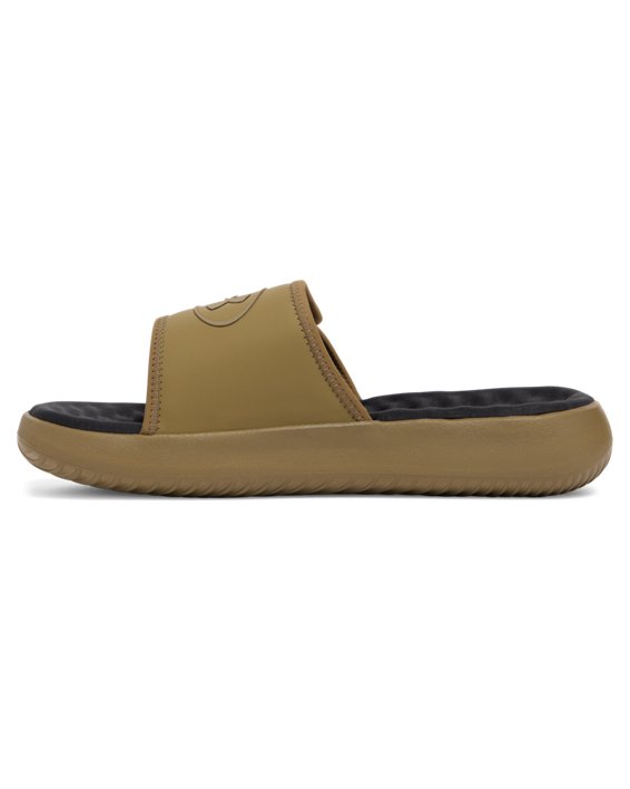Under Armour Mens UA Ignite Pro 8 Slides Footwear - Updated Memory Foam Comfort