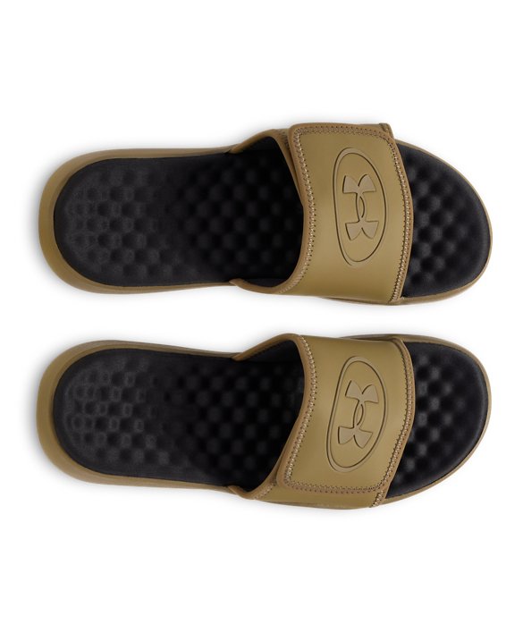 Under Armour Mens UA Ignite Pro 8 Slides Footwear - Updated Memory Foam Comfort