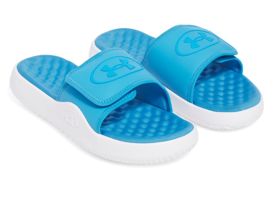 Under Armour Mens UA Ignite Pro 8 Slides Footwear - Updated Memory Foam Comfort