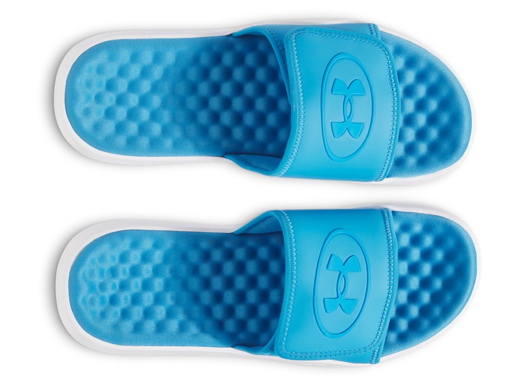Under Armour Mens UA Ignite Pro 8 Slides Footwear - Updated Memory Foam Comfort