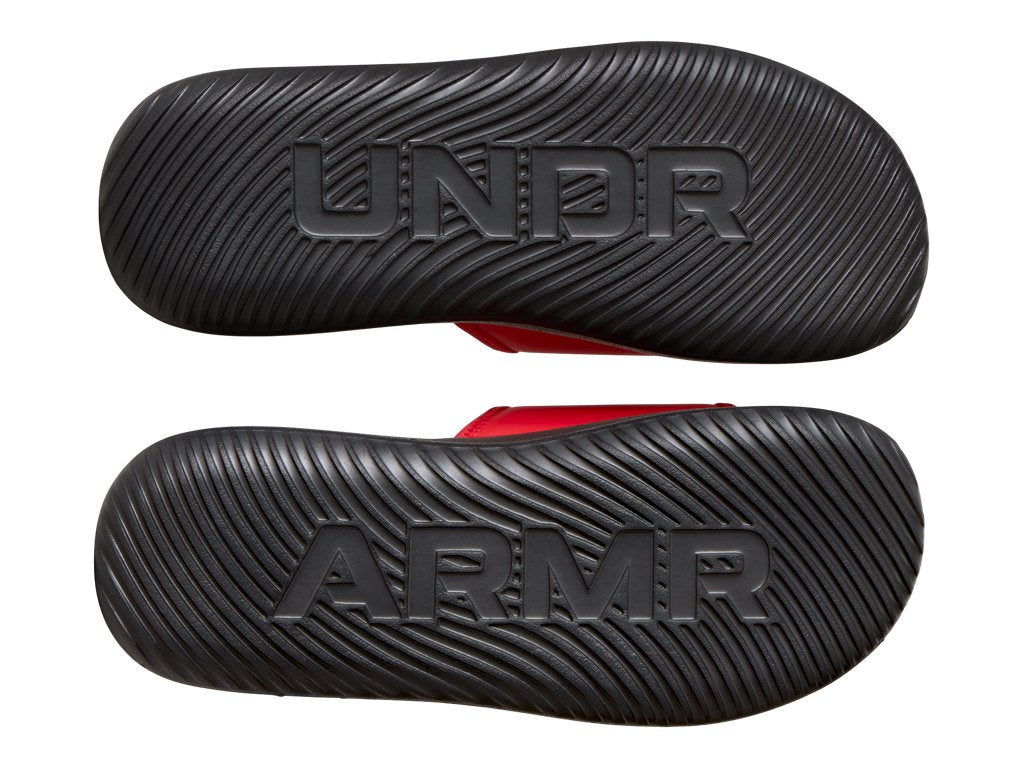 Under Armour Mens UA Ignite Pro 8 Slides Footwear - Updated Memory Foam Comfort