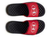 Under Armour Mens UA Ignite Pro 8 Slides Footwear - Updated Memory Foam Comfort