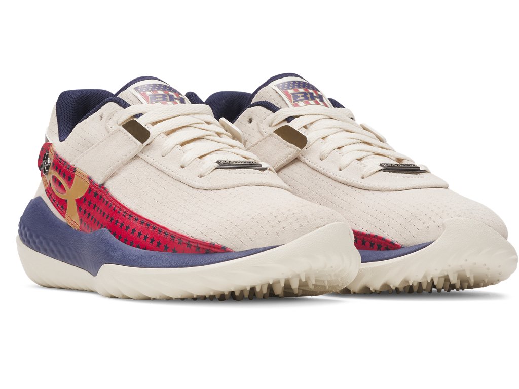 Under Armour Men's Harper 10 Pro Turf LE USA Baseball Shoes - Charged Cushioning Midsole