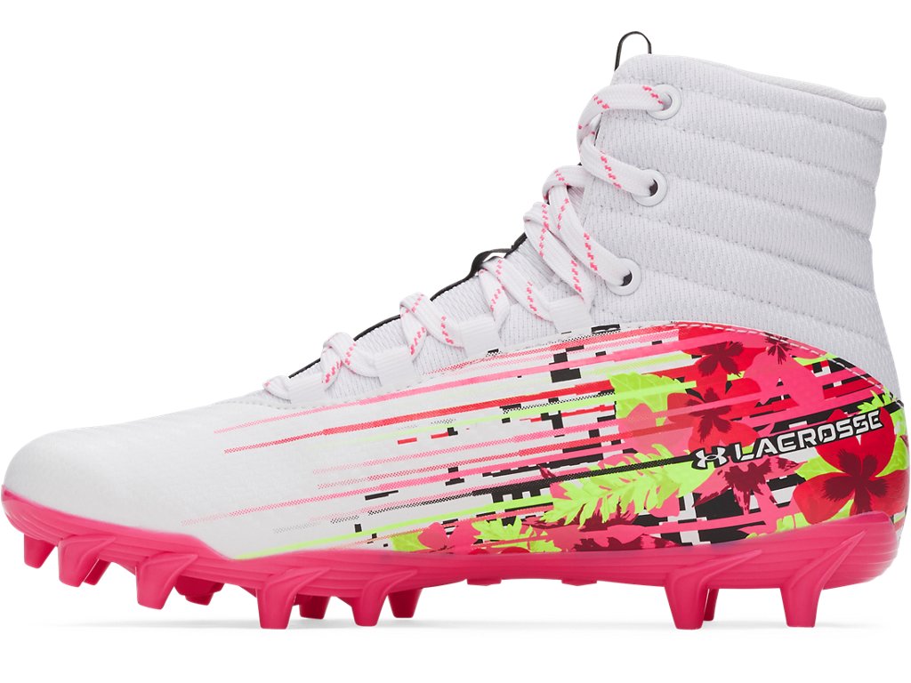 Under Armour Kids Highlight Jr. LE Lacrosse Cleats - High Ankle Support