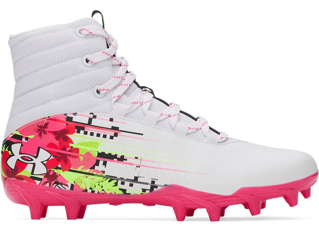 Under Armour Kids Highlight Jr. LE Lacrosse Cleats - High Ankle Support